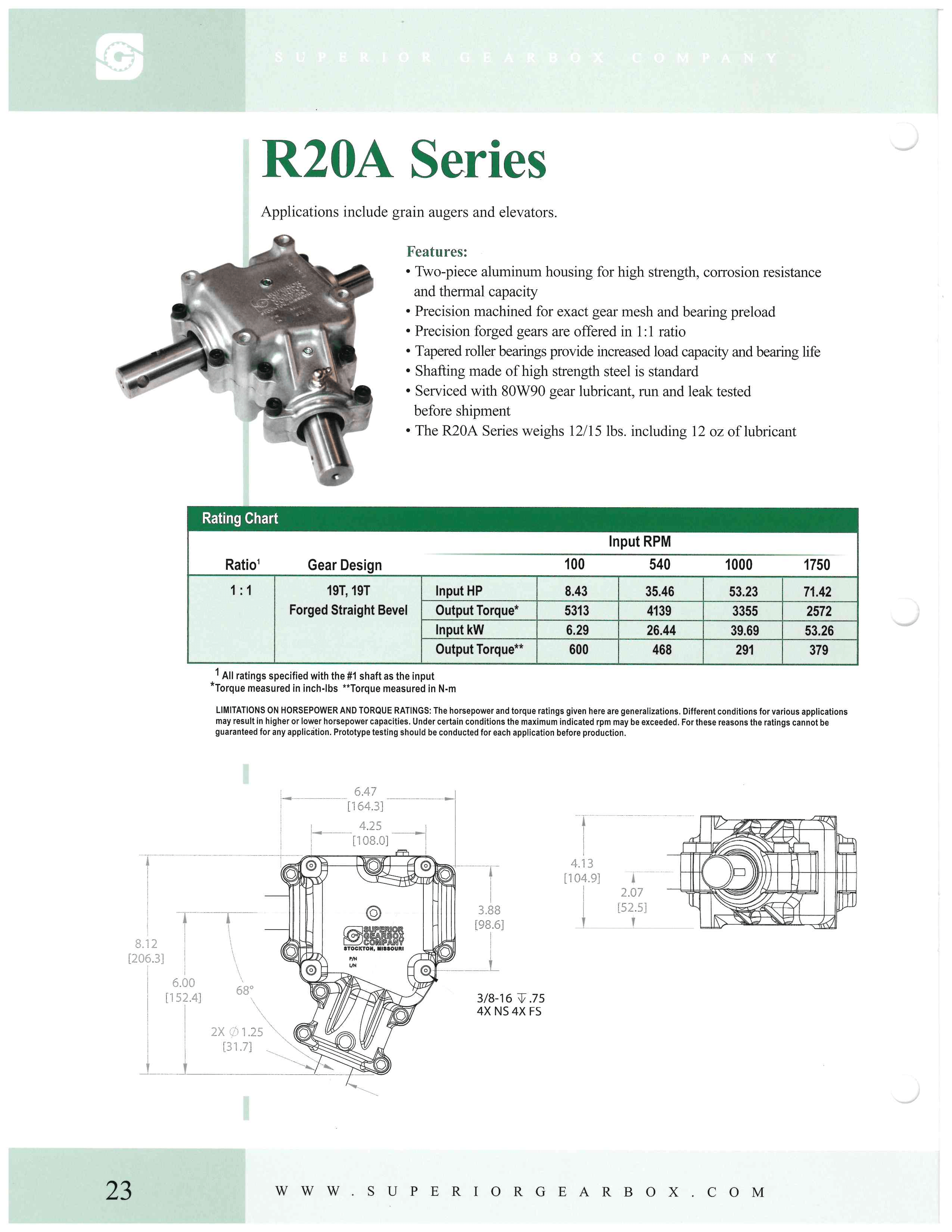 R20A Series Brochure Image