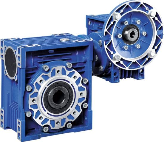 Industrial Worm gear Reducer Double Stage